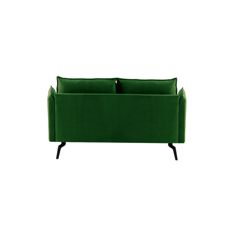Dafinka 2 Seater Velvet Sofa, Dark Green