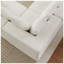 Canapé modulaire à 5 places en chenille l 151,6 po x P 25,6 po x H 32,3 po Sup Furniture