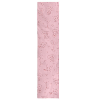 Chemin de table à la fête des chiens saint-valentin hol