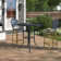 Jeffcoat Round Aluminum Outdoor Bar Table