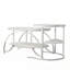 Oval & Round Nesting Coffee Tables (80+52Cm), High-Low Marble Effect Duo With 4-Tier Storage-1166876306