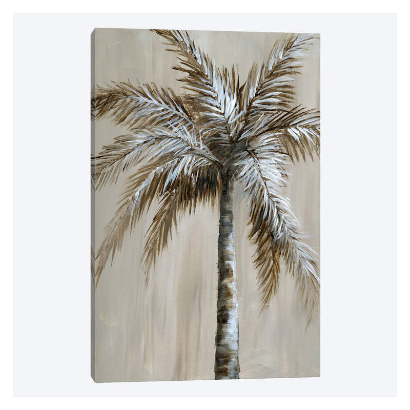 « palm magic ii », impression sur toile, H 12 po x l 8 po x P 0,75 po