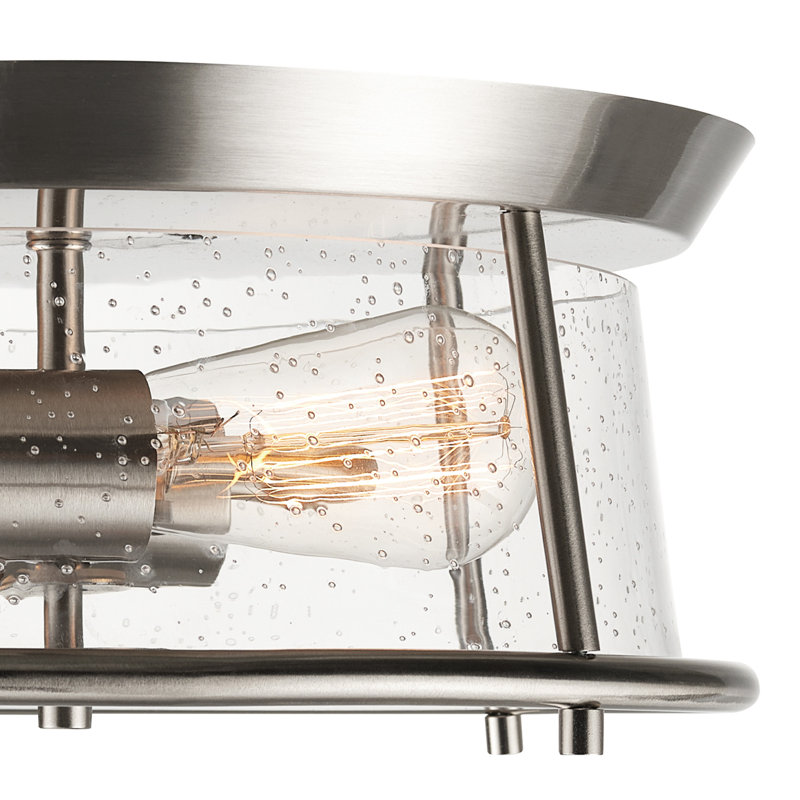 Van Glass Flush Mount