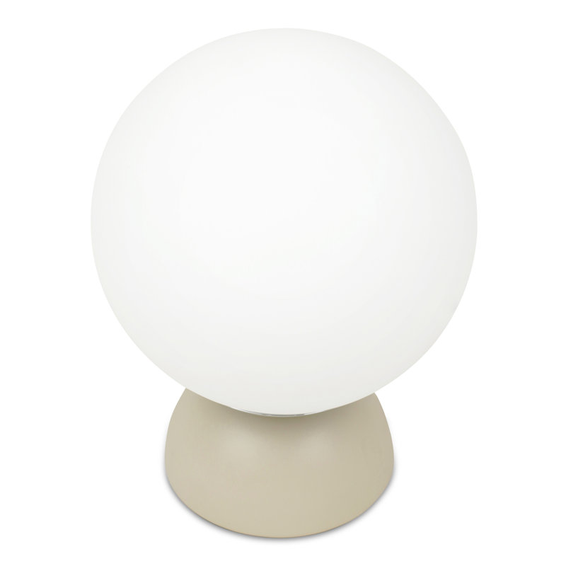 Lampe de table en résine, Crème, crème