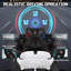 Karting électrique de dérive 36V pour enfants de 6 ans et moins jusqu'à 14 mi / h, noir-129126160