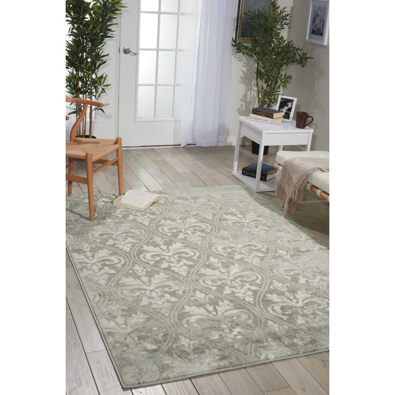 Tapis gris Alana, Rectangle 6 pi 7 po x 9 pi 6 po