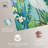White Heron Blues Canvas Blue Floral Abstract Wall Art by Art Remedy-104325308-104325329