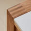 Bureau en bois massif de cerisier durable au design simple-851655405