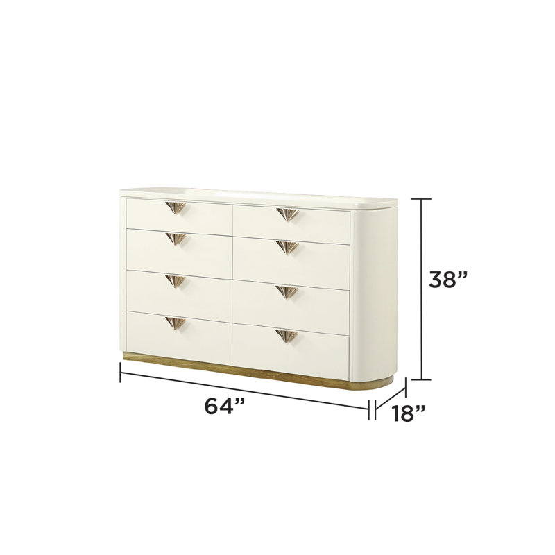 Commode à 8 tiroirs Modern Style