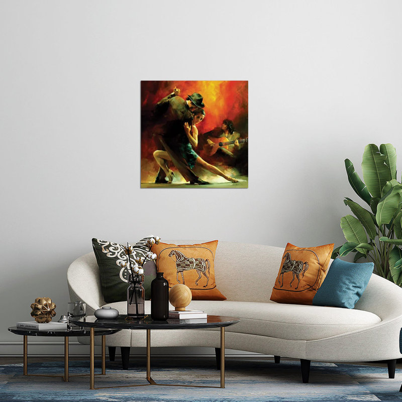 «Tango Argentino III» par willem haenraets - impression sans cadre, H 24 po x l 24 po x P 0,25 po
