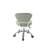 Dayton Backed Adjustable Height Ergonomic Lab Stool-908140554