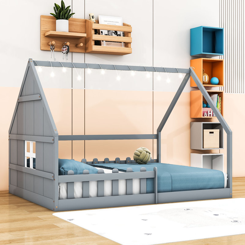 Lits doubles Aaina par Isabelle & Max ™, Gris