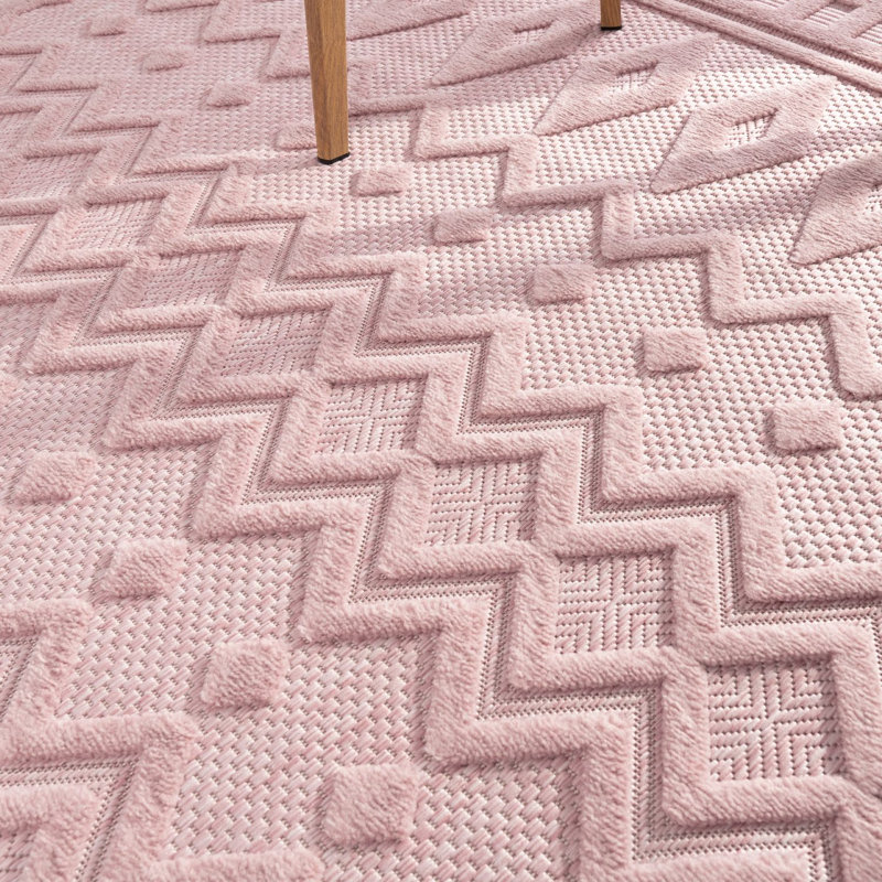 Jaziyah Indoor / Outdoor Rug, Rectangle 3'11" x 5'3"
