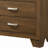 Miquell Oak Finish Dresser With Contemporary Design And Spacious Storage