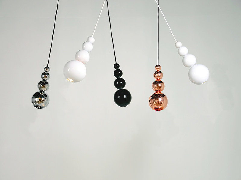 Bubble 1 - Light Pendant, Black