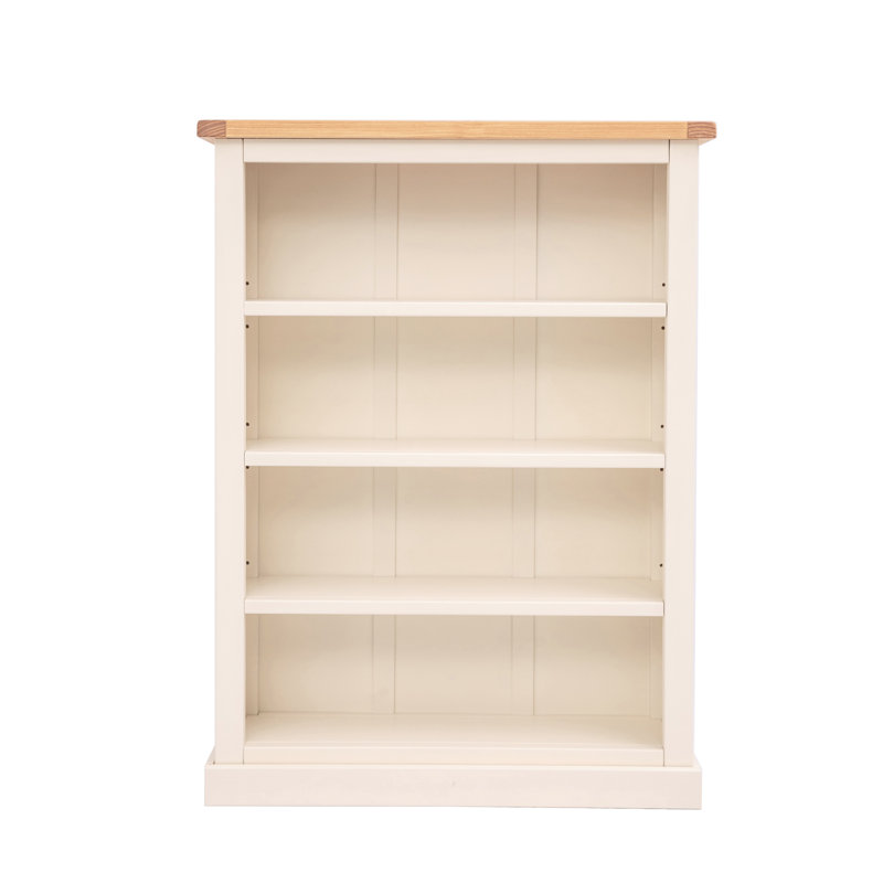 Ginnia 120cm H Standard Bookcase, 120cm H x 89cm W x 25cm D