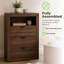 Commode 3 tiroirs avec tablette Hildebran-124414199