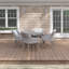 SantaClara 6 - Person Wicker Patio Dining Set with , Cushions Included