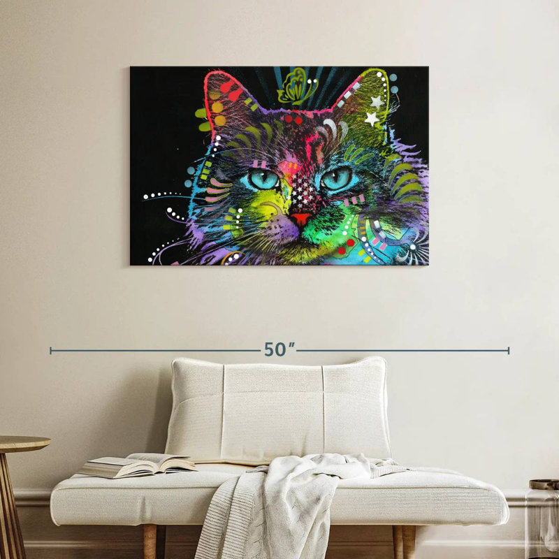 Blue Stare, 26" H x 39" W