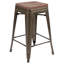 Tabouret à hauteur de comptoir 24 po Gladus-1635336335-1740275195-1740275199