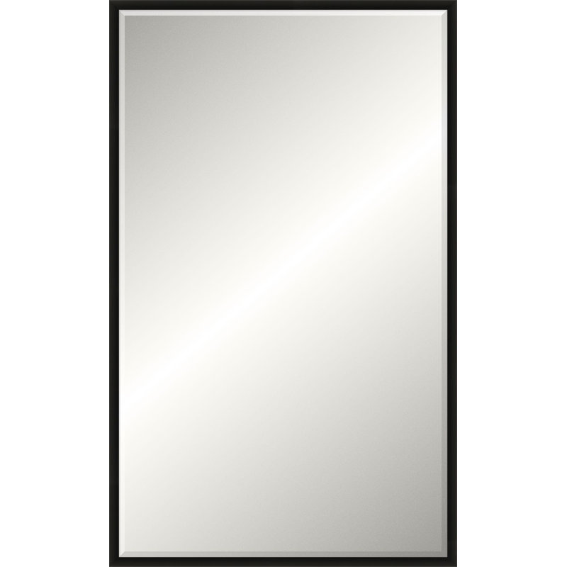 Miroir de plancher en bois massif Blair, 72,25 po x 44,25 po, Rectangulaire