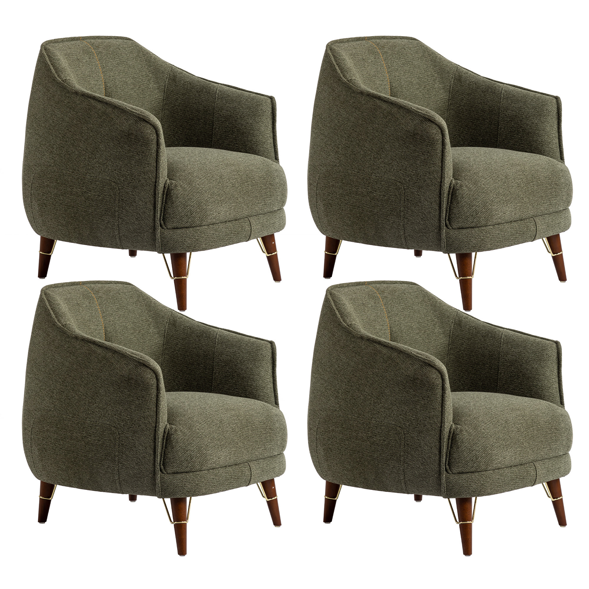 Brister swivel side online chair corrigan studio fabric