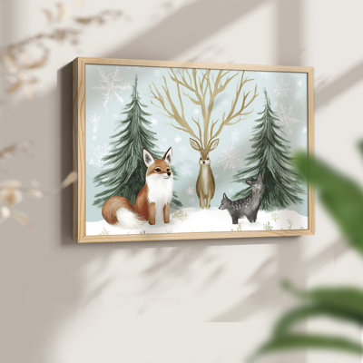 Chirstmas Art-CLXXXIV -Framed Print - Restickable