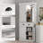 71" Kitchen Pantry Cabinet With Motion Sensor Light