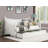 Twin Size Wood Daybed in White-1036424329