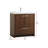 Southmead 30'' Single Bathroom Vanity with Resin Top-1432760514