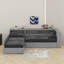 Lit plateforme simple en L avec lit gigogne et tiroir-2059477958