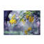 «Yellow in Her Garden Hanging» par Yareny, reproduction de photo sur toile tendue-30363271