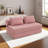 Boneless Folding Sofa Bed Full Size, 3-in-1 Convertible Sleeper Sofa-1252760400