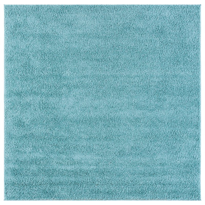 Helsel Shag Performance Machine Washable Solid Color Rug