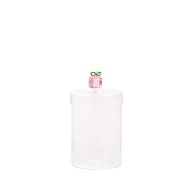 Gifty Glass Canister 4"x 6.5"