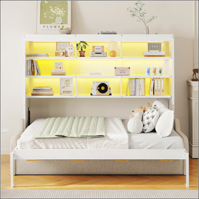  Lit armoire avec canapé escamotable Murphy