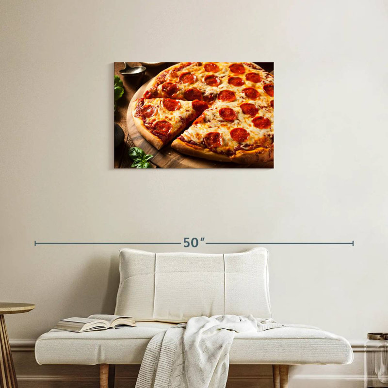 Yarlin Fresh Pepperoni Pizza, 20" H x 30" W