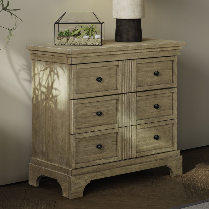 Kamoura Bedside Chest W/ Charging Station