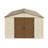 Woodbridge Plus 10.5 ft. W x 13 ft. D Plastic Storage Shed