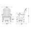 Fauteuil oscillant pivotant simple Heritage-110481265