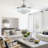 Jadarien Ceiling Fan with LED Lights-1009666309