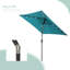 Parasol de marché carré 6,5 po x 6,5 po Salehah-1954652469