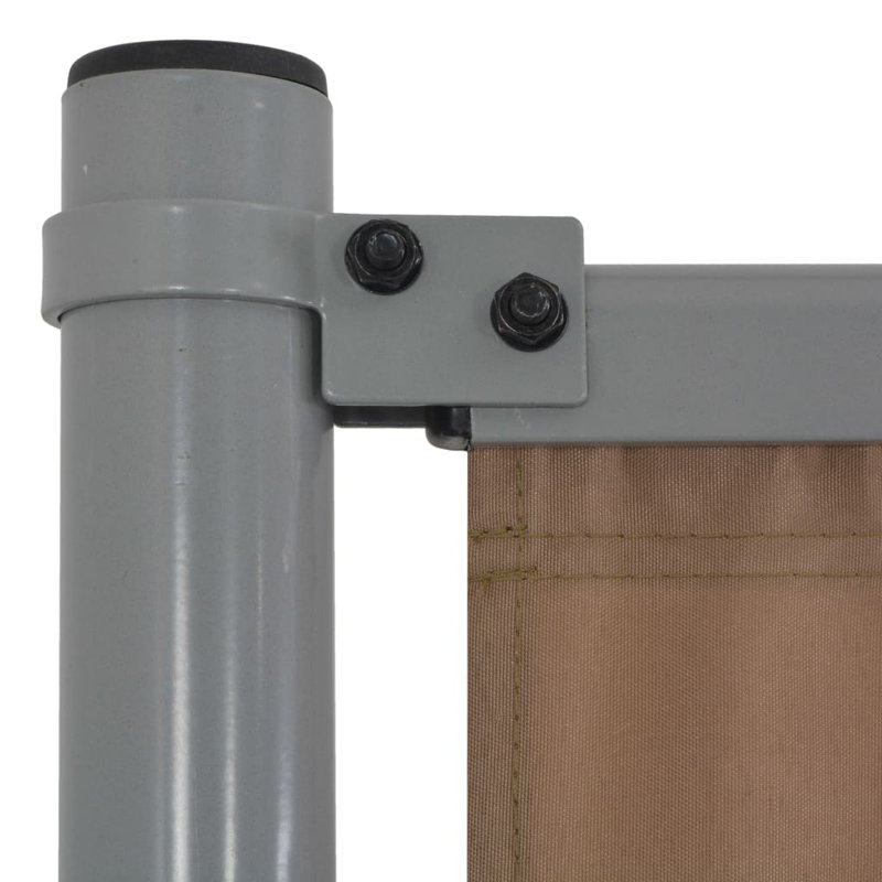 180cm H x 900cm W Taupe Composite Fence Panels