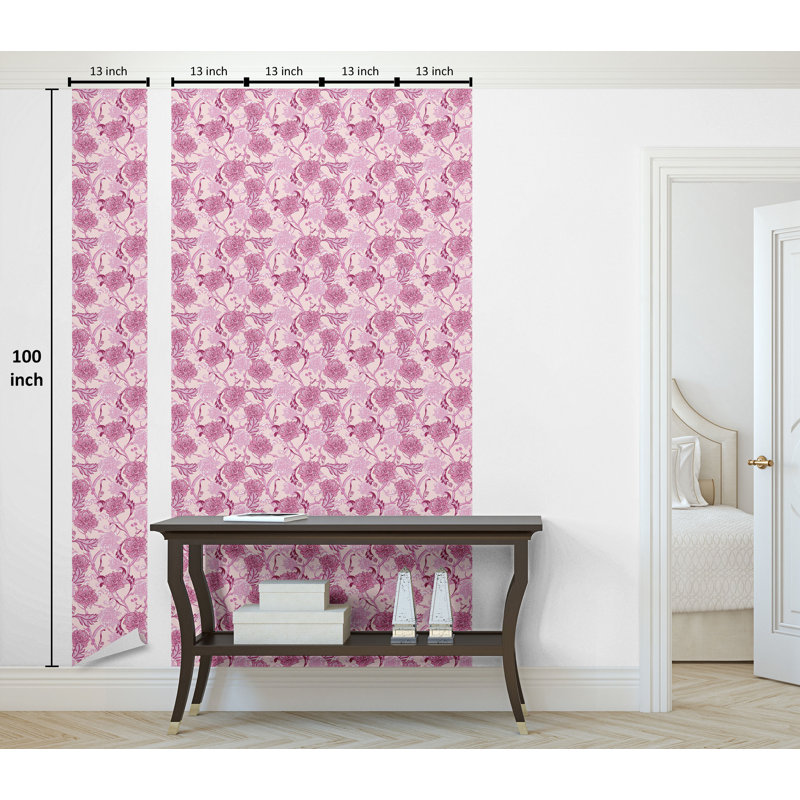 Nomi Roll, L 100 po x l 13 po, Rose pastel
