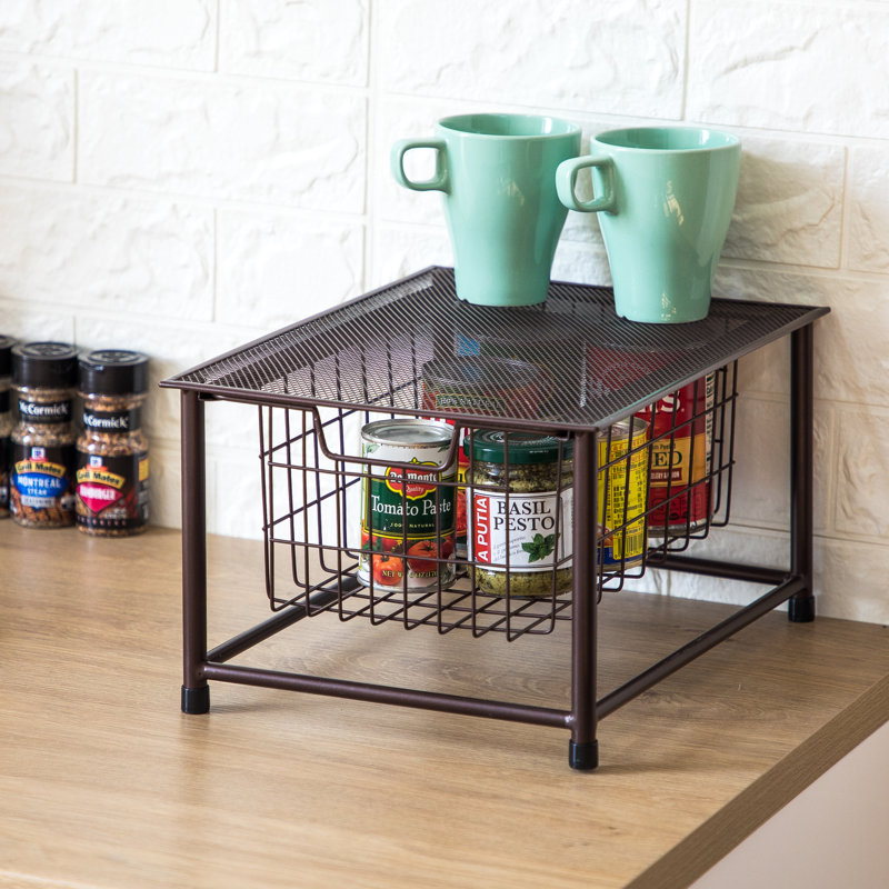 Skillman Steel Cabinet Shelving Rack, Oil-Rubbed Bronze