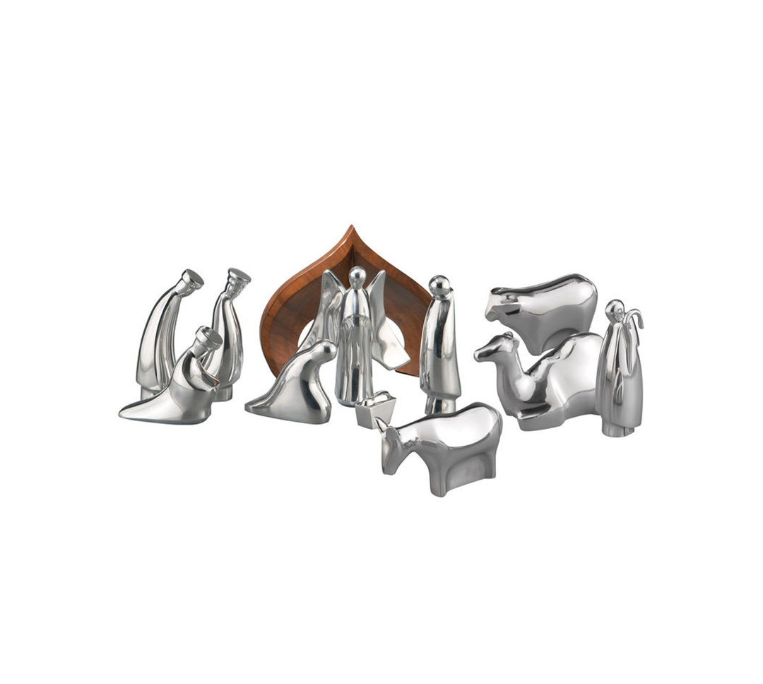 Nambe Nativity 12 Pc Set Nambé