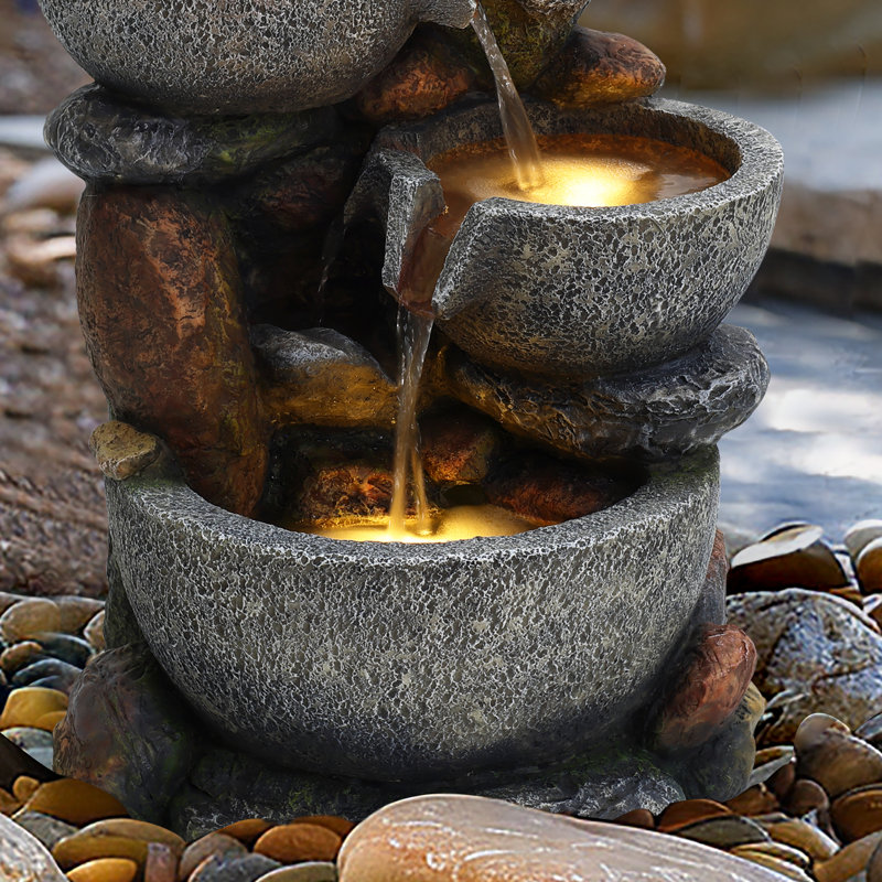 Outdoor Weather Resistant Floor Fountain