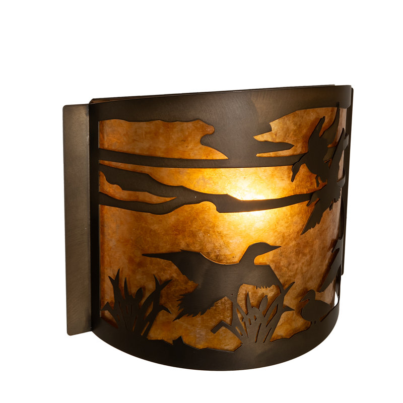 1 - Light Flush Mounted Sconce
