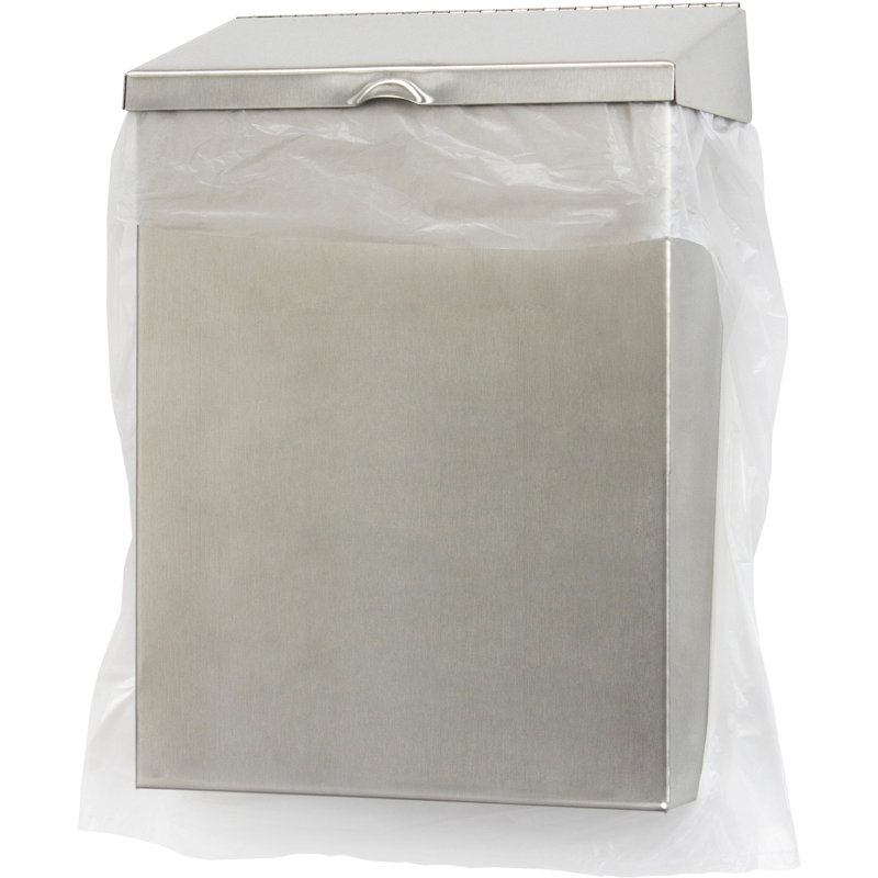 Polyethylene Plastic Trash Liners - 500 Count