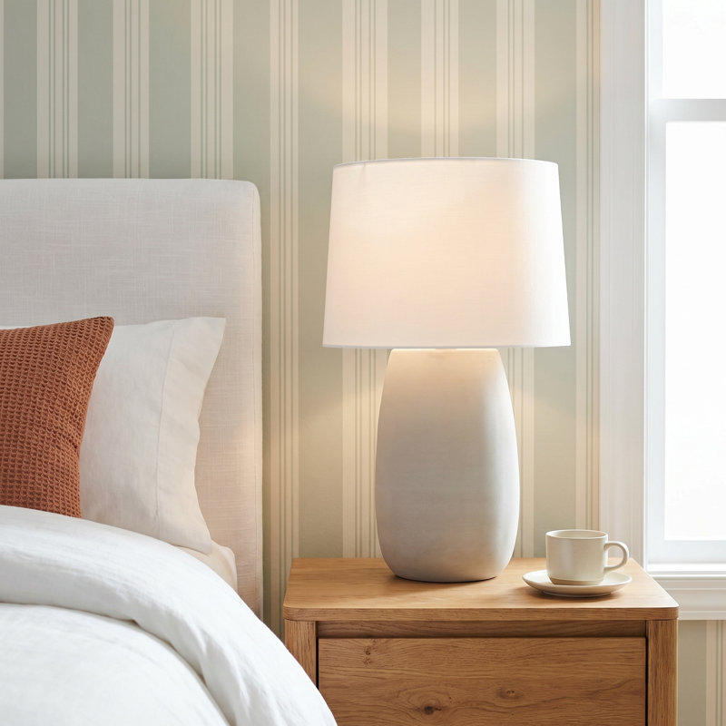 Vossi Grayton Table Lamp, Gray